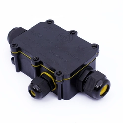 Waterproof junction box M686 IP68, 3x cable