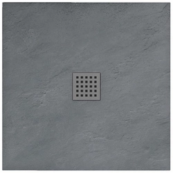 Gray Rock shower tray 90 x 90