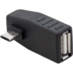 USB adapter USB socket-microUSB plug angle 1 Piece