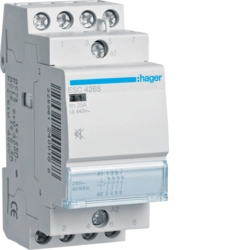 Installation contactor for distribution board Hager ESC426S AC AC IP2X