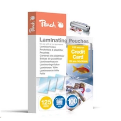 Peach Laminating foil credit 125mic PP525-07
