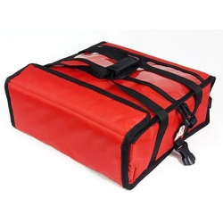 Pizza bag 2x40x40 red frame | Furmis