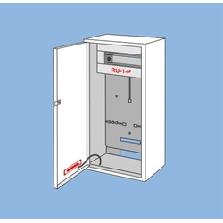 Universal switchgear RU-1-P, place for 1 meter 1F and 6 type s protection