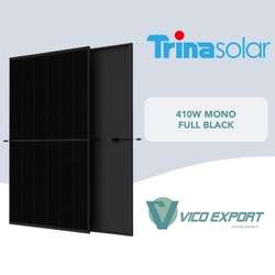 Trina TSM-410-DE09R.05 // Trina Vertex S 410W Solar Panel // FULL BLACK