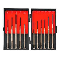 Precision screwdrivers, set of 11