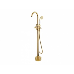 Besco Retro I freestanding bathtub faucet, gold, ADDITIONALLY 5% DISCOUNT FOR CODE BESCO5