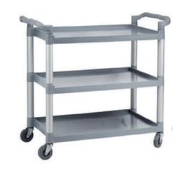 3-shelves plastic waiter's trolley (twisted) INVEST HORECA WT-D00201 WT-D00201