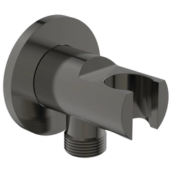 Handheld shower head holder Ideal Standard IdealRain, with connection, Magnetic Gray