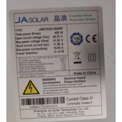 470W MBB Half-Cell Module JAM72S20 445-470/MR