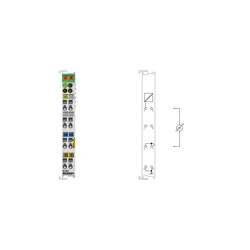 KL3061 | Bus terminal, 1-kanałowe analog input, voltage, 0...10 V, 12-bitowe, single-ended