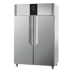 RQSALC cooling cabinet 1400 | GN 2/1 | energy-saving | stainless steel | 1400 l | Premium | 1358x875x2119 mm