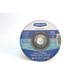 OSBORN - DRONCO Cutting disc 125x1,6x22 AS46T INOX straight