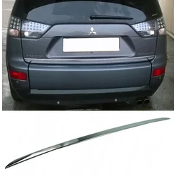 MITSUBISHI OUTLANDER II - CHROME STRIP on THE HOOD 4