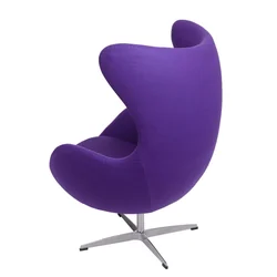 Jajo armchair, purple cashmere, 4 Premium