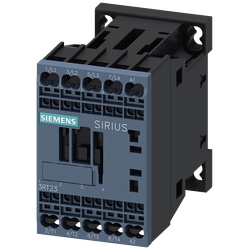 Power contactor, AC switching Siemens 3RT23172AP60 AC Spring clamp connection