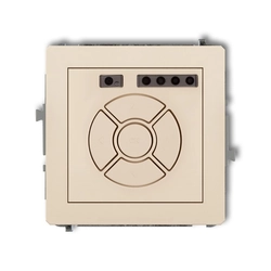 Venetian blind switch/-push button Karlik 1DSR-1 Beige IP20