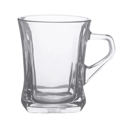 Glass cup / low glass Geo 250 ml