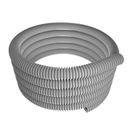 GUS spiral pipe 25 mm gray 30 m 4348