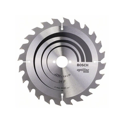 Bosch circular saw blade 230 x 30 mm | number of teeth: 24 db | cutting width: 2,8 mm