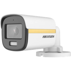 Analog surveillance camera, ColorVu, 2MP, lens 2.8mm, WL 20m, Microphone, IP67 DS-2CE10DF3T-FS-2.8mm - HIKVISION