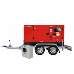 GENERATOR 80KVA SILENCED ATS TRAILER