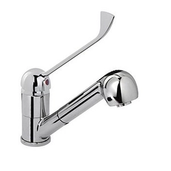 Elbow washbasin tap with shower INVEST HORECA DOC-7