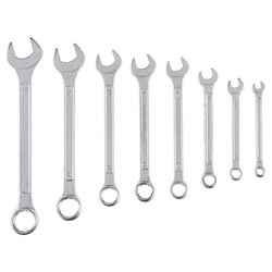 Combination wrenches 6-19mm set of 8 pcs TOP TOOLS