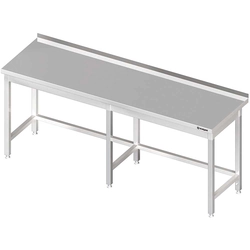 Wall table without shelf 2600x600x850 mm welded
