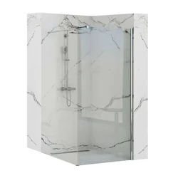 Rea Aero N shower wall 90 Transparent