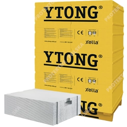 YTONG FORTE PP2,5/0,4 S+GT 300x599x199mm producent XELLA profilowany na PIÓRO-WPUST, bloczek z betonu komórkowego, gazobeton, suporex, belit, pustak