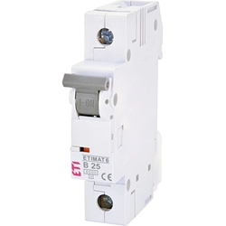 ETIMAT circuit breaker 6 1p B25