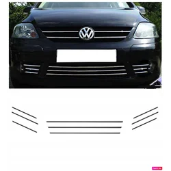 VW GOLF V PLUS - CHROME GRILL slats dummy Tuning