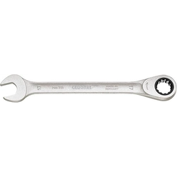 Flat wrench with ratchet ring 22mm GEDORE
