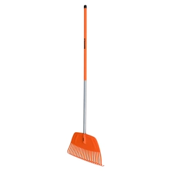 Lawn rake with 21 tines 425mm, aluminium handle 1555mm