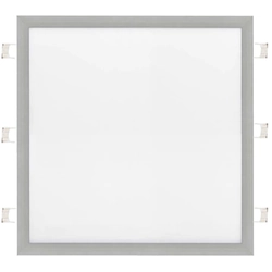 LEDsviti Dimmable silver built-in LED panel 600x600mm 48W warm white (765) + 1x dimmable source