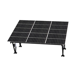 Two-bay carport - compatible with double-sided Longi 440W modules