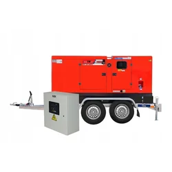 GENERATOR SILENCED 200KVA ATS TRAILER