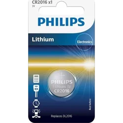 Philips Battery Blister CR2016 75 mAh 1 pcs.