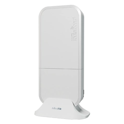 wAP ac, 2 x Gigabit, 802.11b/g/n 2.4Ghz, 802.11an/ac 5GHz, white outdoor, PoE injector - MikroTik RBwAPG-5HacD2HnD