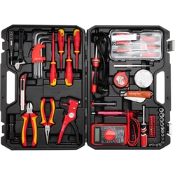 YATO Tool Kit for Electricians 68-piece 1/4 & quot; ~ (YT-39009)