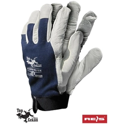 Protective gloves made of high-quality goatskin | RLTOPER-VELCRO