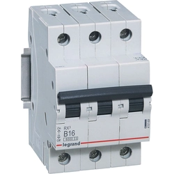 Legrand Circuit breaker RX3 3P B 16A 6000A - 419169