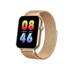 Smartwatch image in HD quality with the function of answering calls JR-FT5 IP68 gold