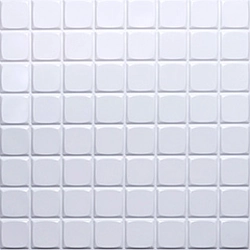 Flexpanel PVC wall panel - (white wall tiles) Iceberg