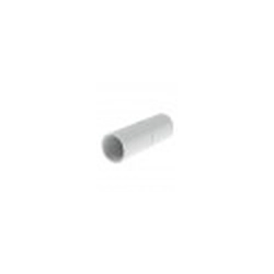 Straight flare connector for PVC pipes 22 white ZPL