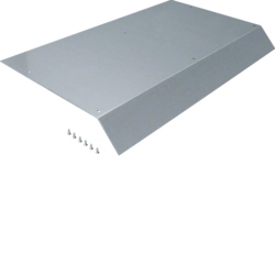 Cover on-floor duct Hager AKB83000701V Cover one-sided bevelled Standard Steel
