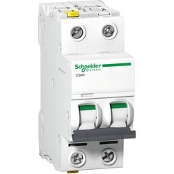 Schneider Electric Wyłącznik nadprądowy 2P B 10A 10kA AC iC60H-B10-2 A9F06210