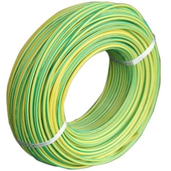 Ground cable 10mm2, green-yellow /1m
