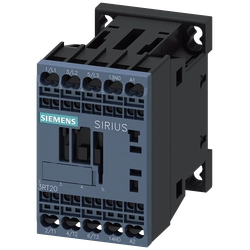 Power contactor, AC switching Siemens 3RT20182AP01 AC Spring clamp connection