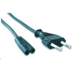 GEMBIRD Power cable 230V 1.8m (2-pin C7 connector "flex cord")